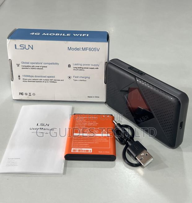 Lsun 4g Mobile Wifi Mf605v, Lsun 4g/5g Universal Mifi Wi-Fi6 · Photo 4