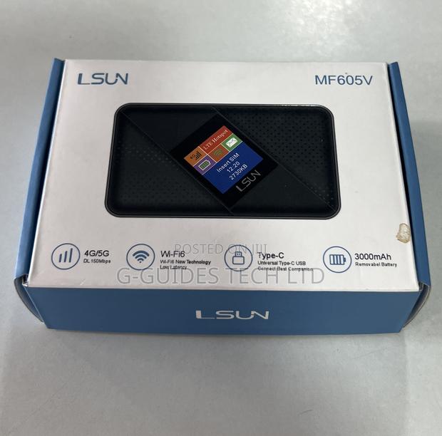 Lsun 4g Mobile Wifi Mf605v, Lsun 4g/5g Universal Mifi Wi-Fi6 · Photo 6