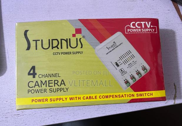 High Quality Power Supply for CCTV 4ch · Photo 1