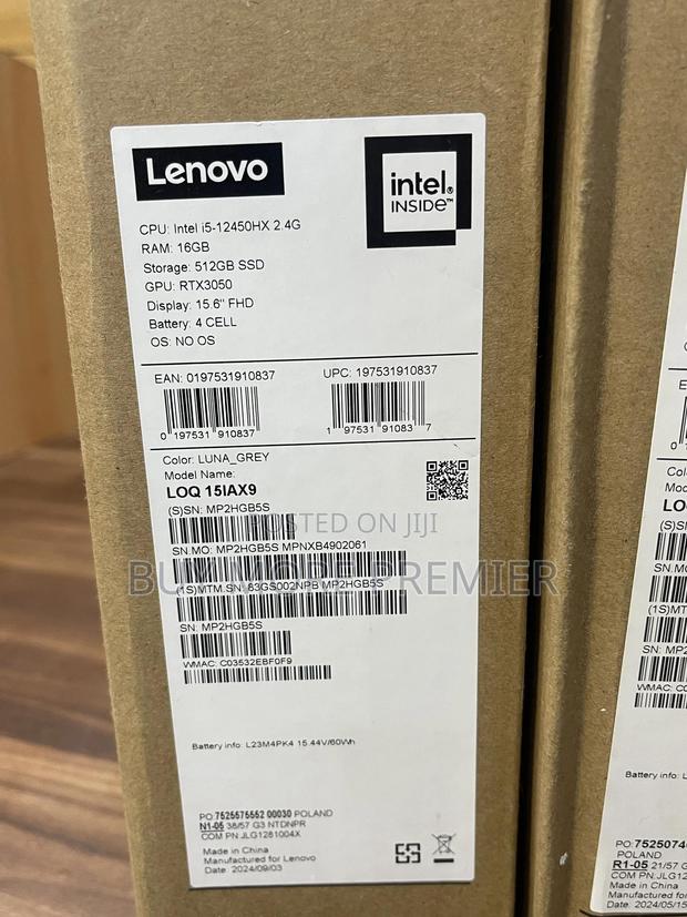 New Laptop Lenovo LOQ 15IRH8 16GB Intel Core i5 SSD 512GB · Photo 5