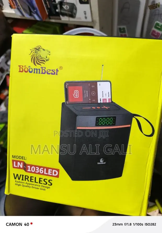 Boom Best Bluetooth Speaker - Ln-1036led · Photo 1