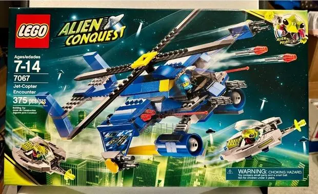 LEGO #7067 Alien Conquest: Jet-Copter Encounter · Photo 1