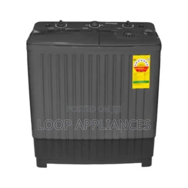 New 7kg Nasco Twin Tub 6 Stars Semi Auto NAS-07-TW Washing Machine · Photo 1