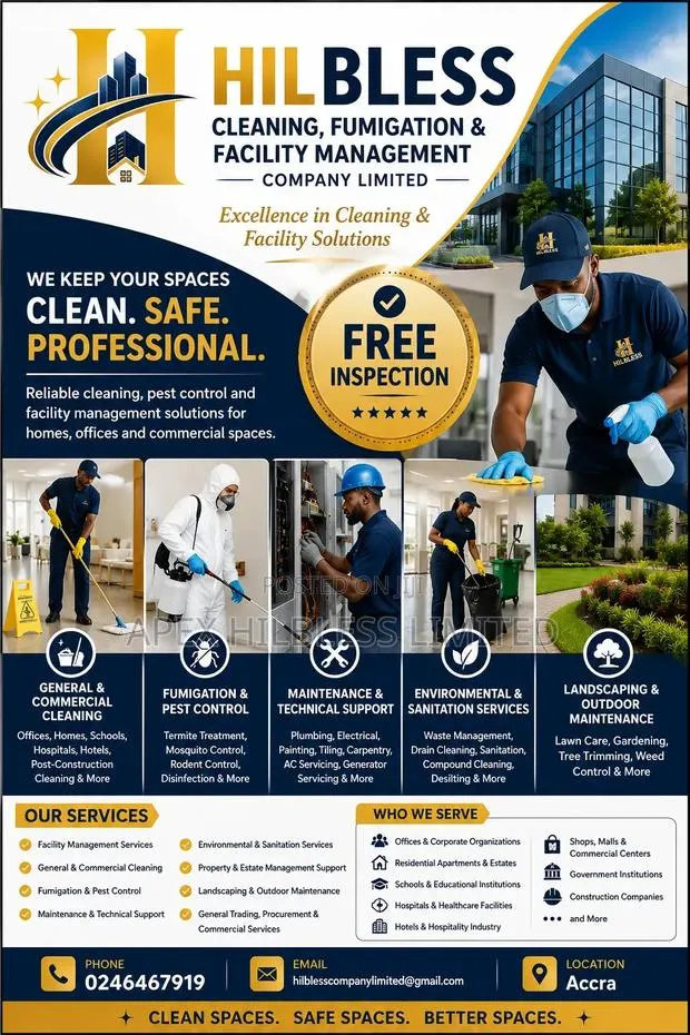 Hilbless Cleaning, Fumigation Facility Management Company Limited · Photo 1