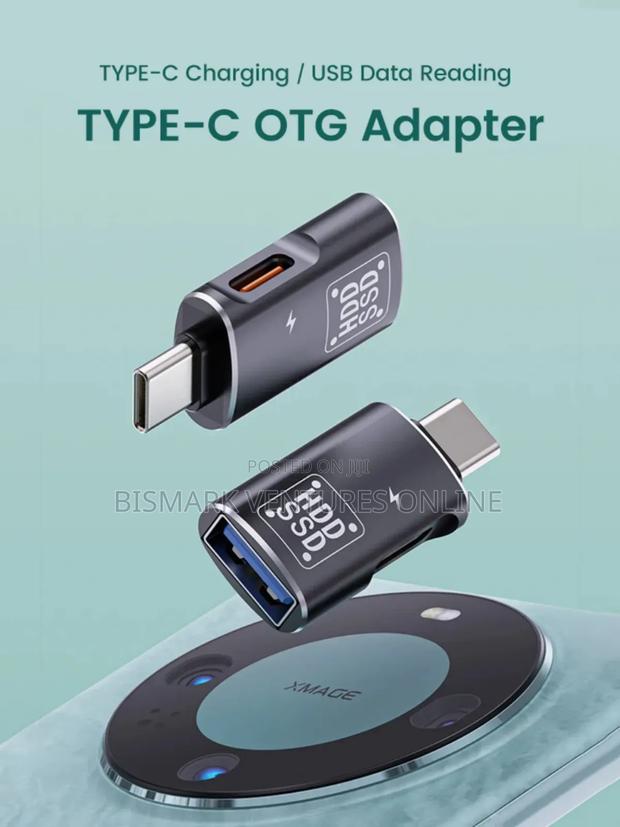 2in1 Usb-C Type-C to Usb 3.0 Female Otg Dc Power Adapter · Photo 3