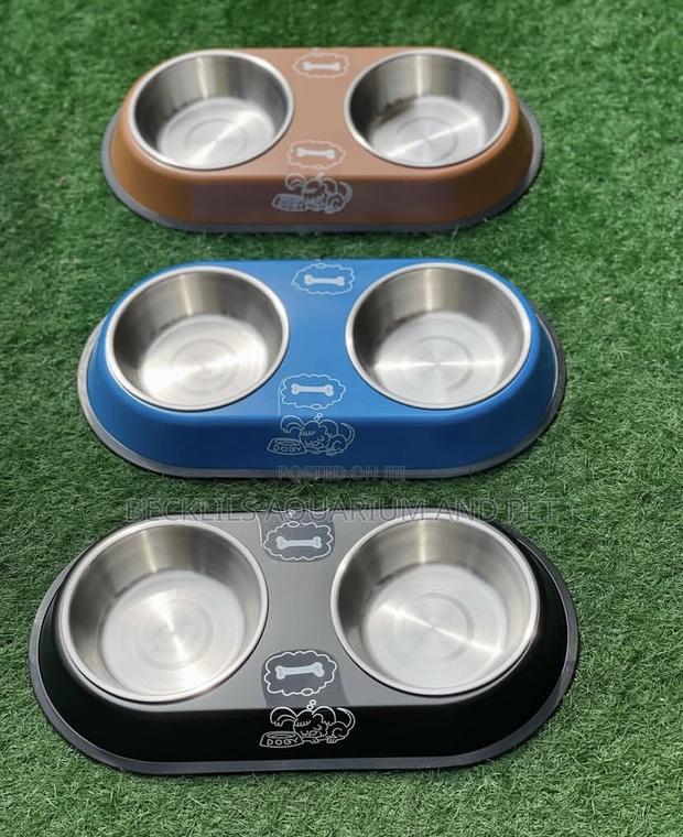 Large Double 2 in 1 Bowl ( for Dogs and Cat) · Photo 1