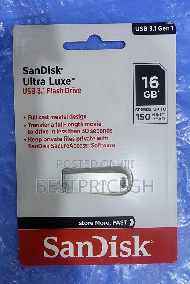 Sandisk Luxe Usb 3.1 Flash Drive 16gb · Photo 1