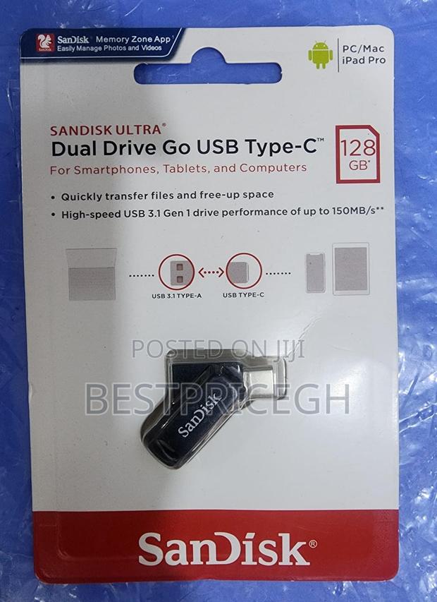 Sandisk Ultra Dual Drive Type-C 128gb. · Photo 1