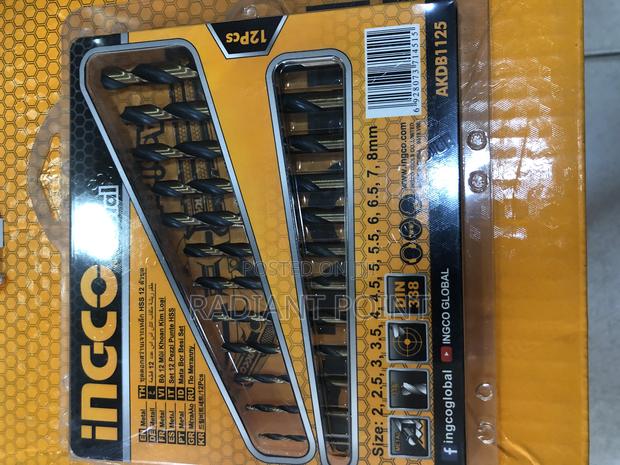 Ingco Metal Drill Bits Set (12pcs) · Photo 2