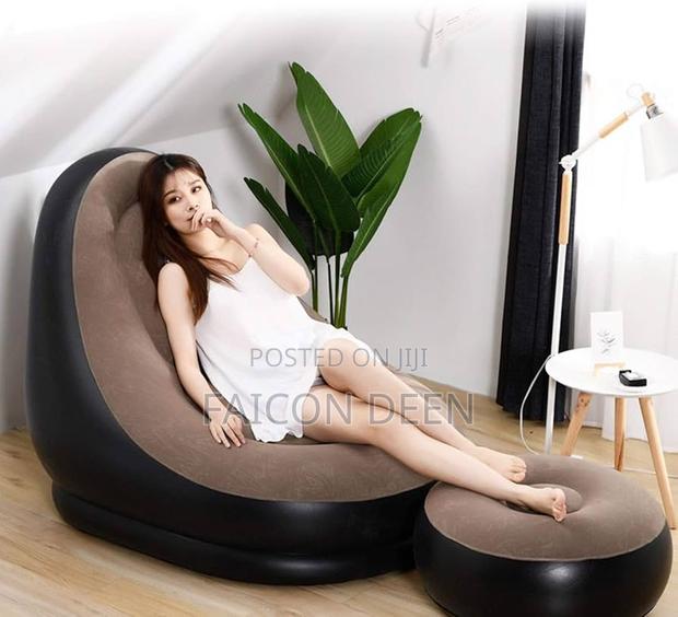 Strong ,Stylish and Super Comfy Inflatable Air Sofa+ Free Pump · Photo 1