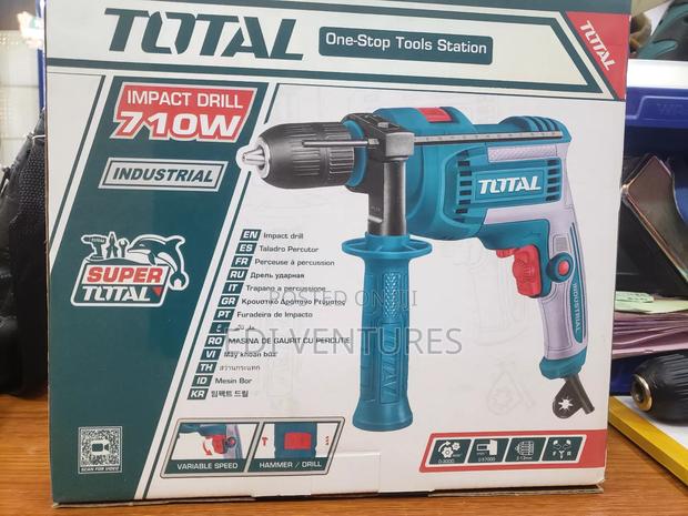 Total 710w 13mm Keyless Chuck Electric Drill · Photo 1