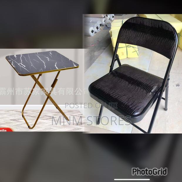 The Foldable Table and Foldable Chair · Photo 1