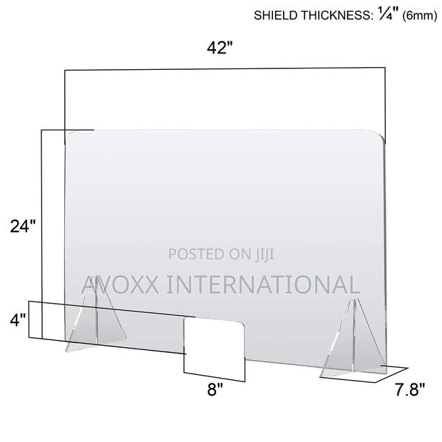 Amazing Abby Sneeze Guard - 42" W X 24" H Extra-thick · Photo 3