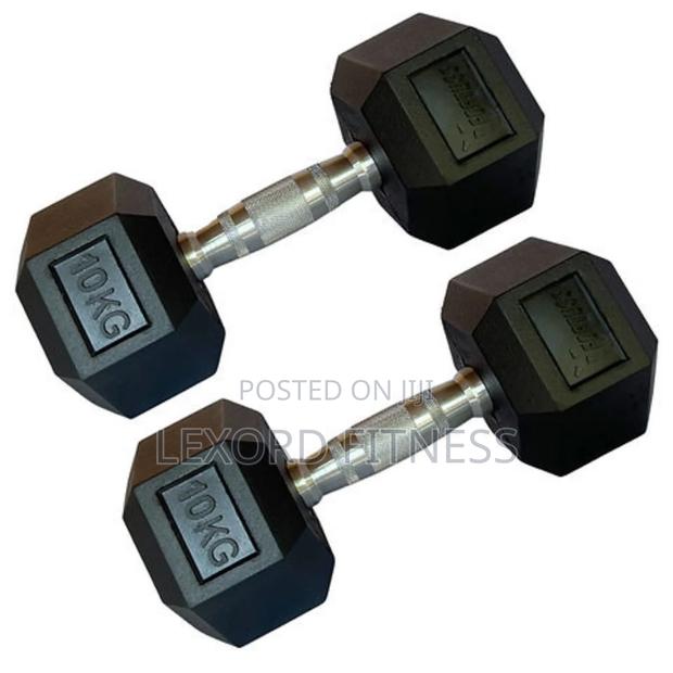 Hexagon Dumbbell 20kg (10kg Pair) · Photo 1