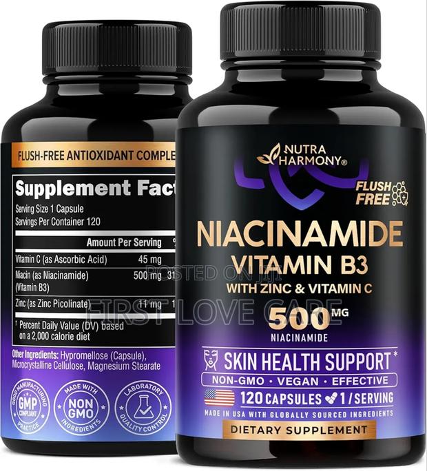 Nutra Harmony Niacinamide Vitamin B3 With Zinc Vitamin C · Photo 1
