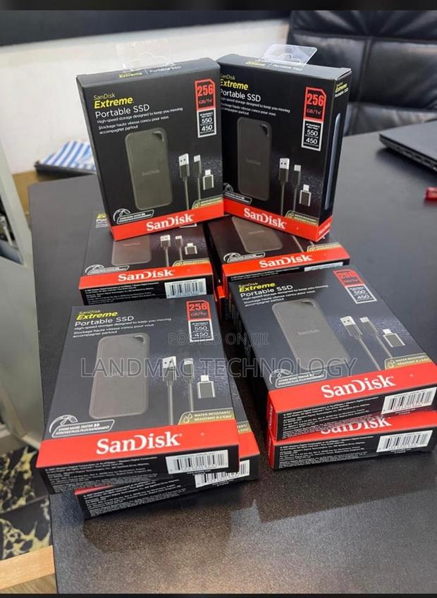 Sandisk 500gb Extreme Portable External Ssd - Up To 550mb/S · Photo 1
