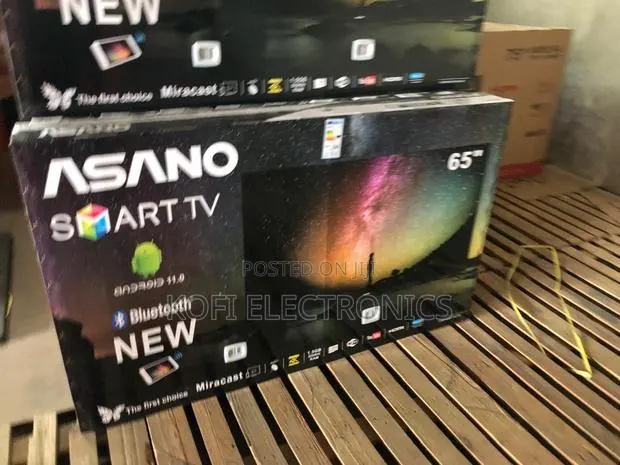 Asano 65” Led Smart Tv Sleek Design With Powerful Performance · Photo 1