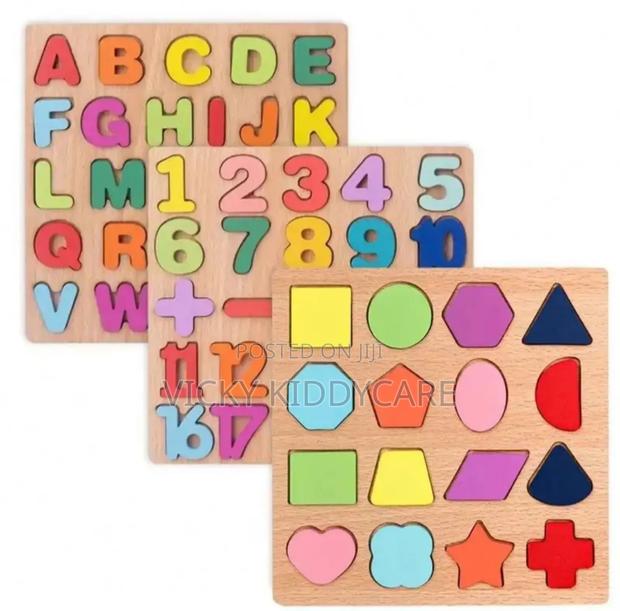 Wooden Learning Puzzle for Kids · Photo 1