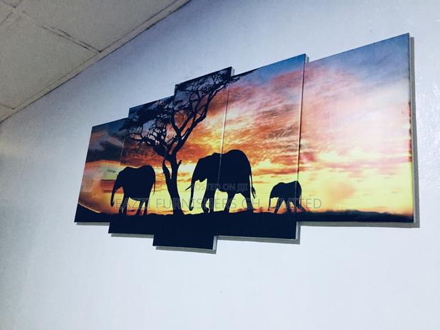Bright Your Wall Space 3d Wall Canvas 5 Panels Decor Frames · Photo 1
