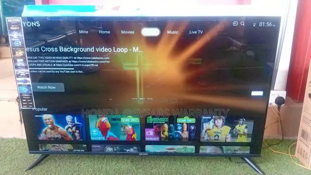 AILYONS 50-Inch Smart Television – Sleek Design 50inches · Photo 1
