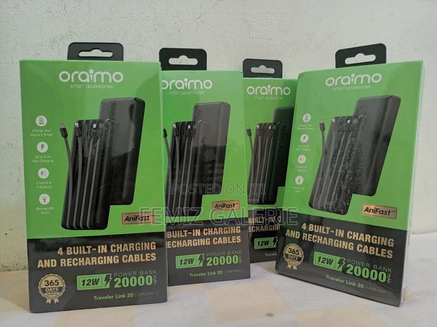 Oraimo Traveler Link 20 20000mah 12w Power Bank · Photo 2