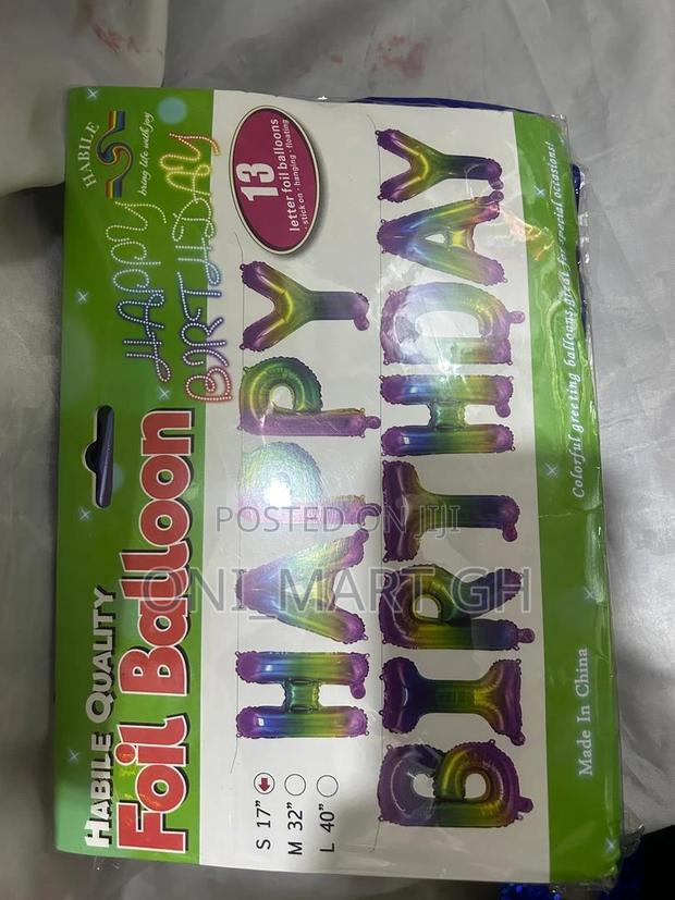 Balloons . Happy Birthday Foil Balloons -Party Decorations · Photo 8