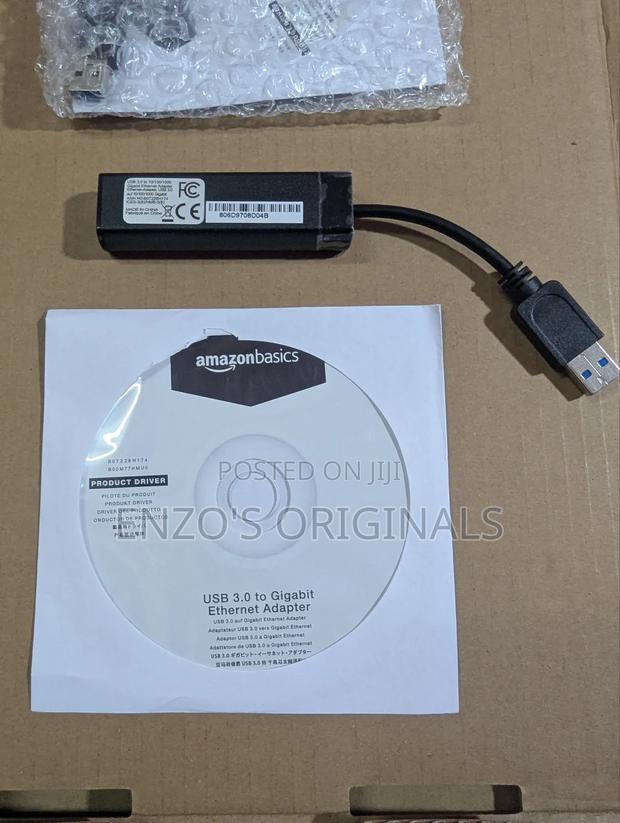 Network Ethernet Adapter Rj45 For Mac And Win11 Usb 3.0 1gbe · Photo 8