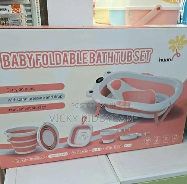 Huan 6 PCS Baby Foldable Bath Set · Photo 1