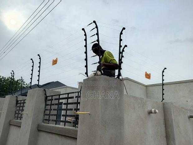 Electric Fence Installation · Photo 1