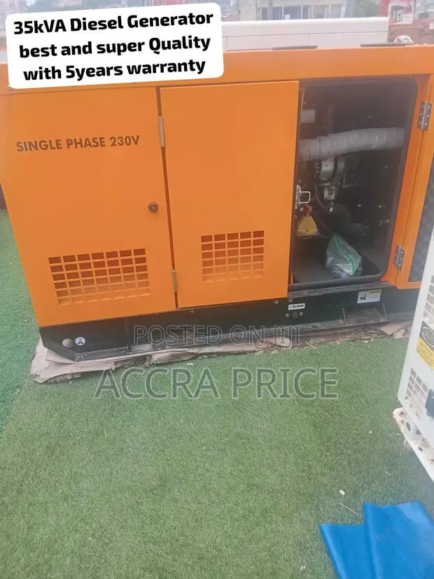 Super Quality 35kVA Diesel Genset – Reliable Backup Power for Working · Photo 1