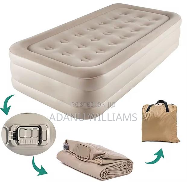 Bestrip Air Mattress Twin Size Bed With Built in Pump · Photo 1