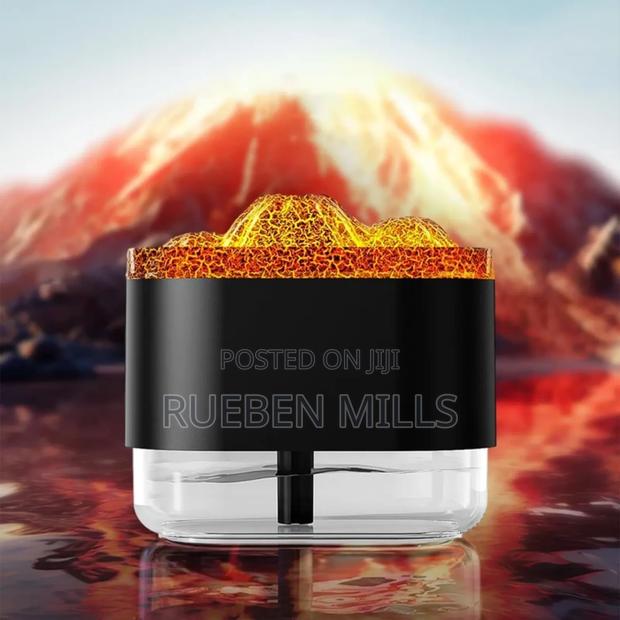 Artificial Volcano Atmosphere Light Diffuser Humidifier · Photo 1