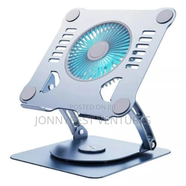 V6.1 Rotatable 360 Laptop Stand With Fan · Photo 1