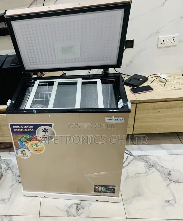 CoolVault 150 Liters Gold Nas-200fl Nasco 1 Door Freezer · Photo 1