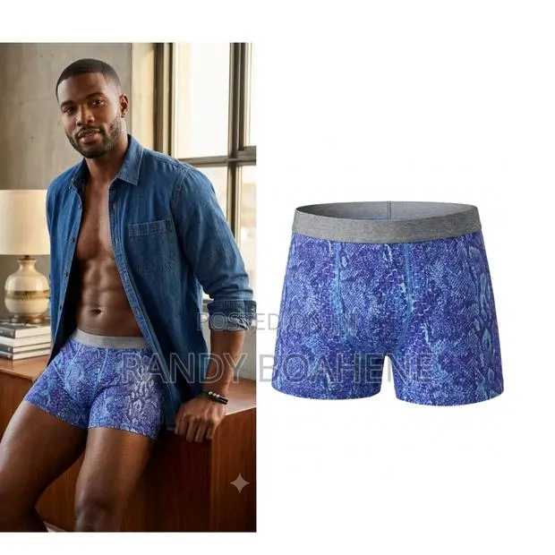 3 in 1 Men Teal Boxers · Photo 1