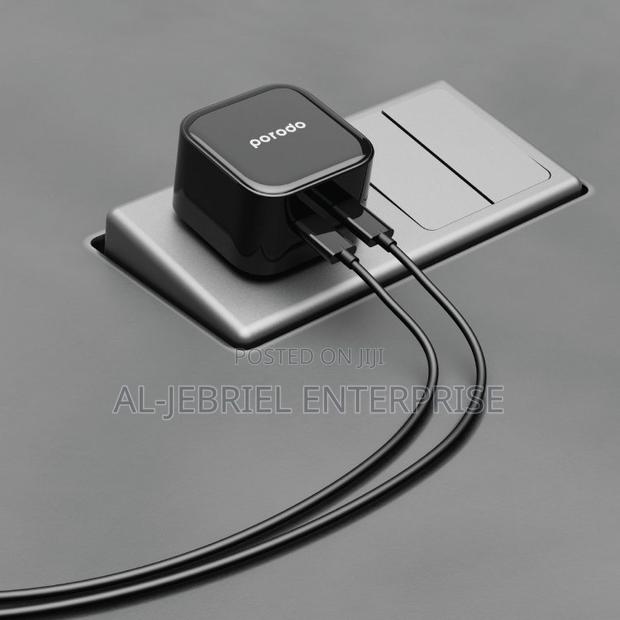 Porodo Super-Fast Dual Usb-C Wall Charger Pd 35w Uk · Photo 3