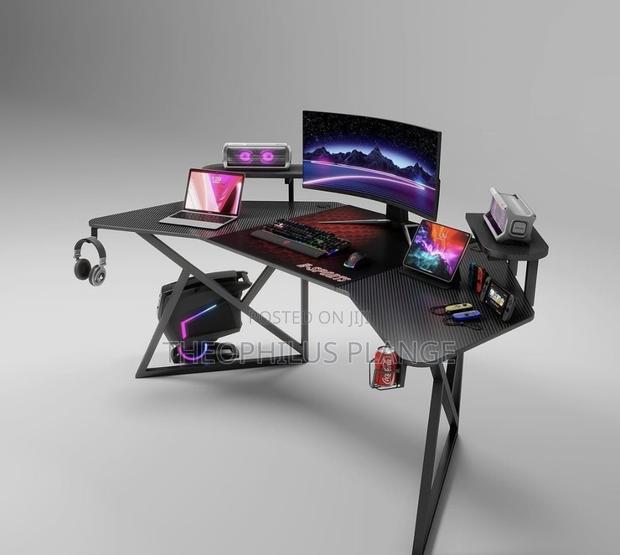 NKX Extra Large Gaming Desk / Fibre Texture · Photo 1