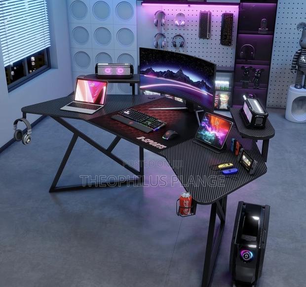 NKX Extra Large Gaming Desk / Fibre Texture · Photo 3