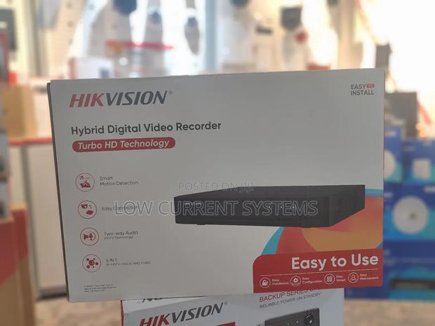 Hikvision 8 Channel DVR Recorder Hybrid Two Ways Audio 2mp · Photo 1