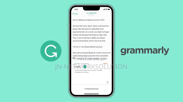 Grammarly ( 1 Year Subscription )Account Id · Photo 1