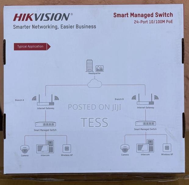 Hikvision 24port Smart Poe Giga Switch Ds-3e1326p-Ei/M · Photo 2