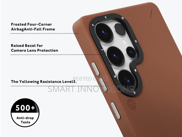 Galaxy S26 Ultra Matte Leather Case · Photo 5