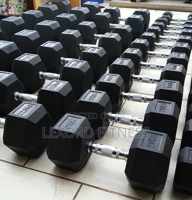 Hex Dumbbell Set 170kg · Photo 1
