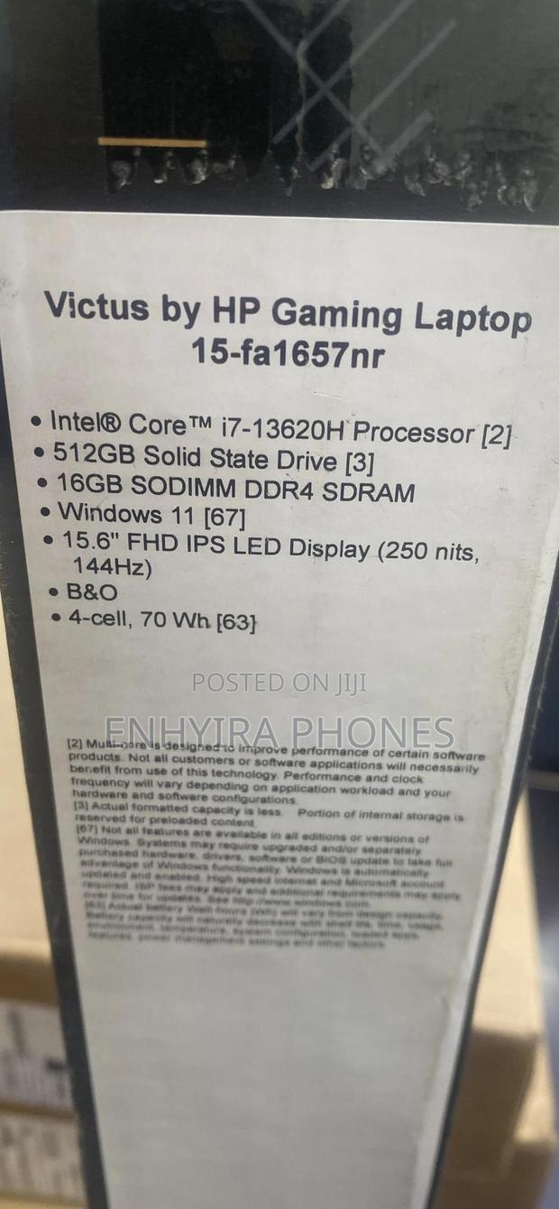 New Laptop HP Victus 15 16GB Intel Core i7 SSD 512GB · Photo 3
