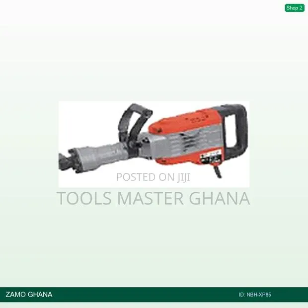 Demolition Hammer Breaker 2200w 45j 17kg Hex Shank 85mm 200 - NBH-Xp85 · Photo 1