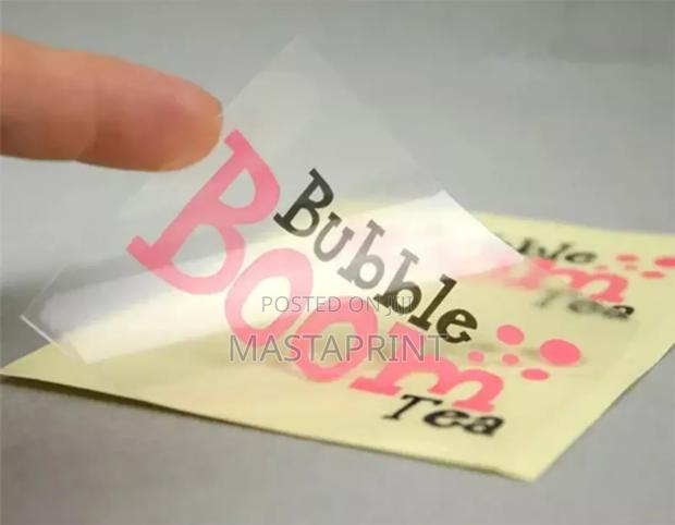Transparent Sticker · Photo 3