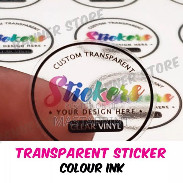 Transparent Sticker · Photo 5