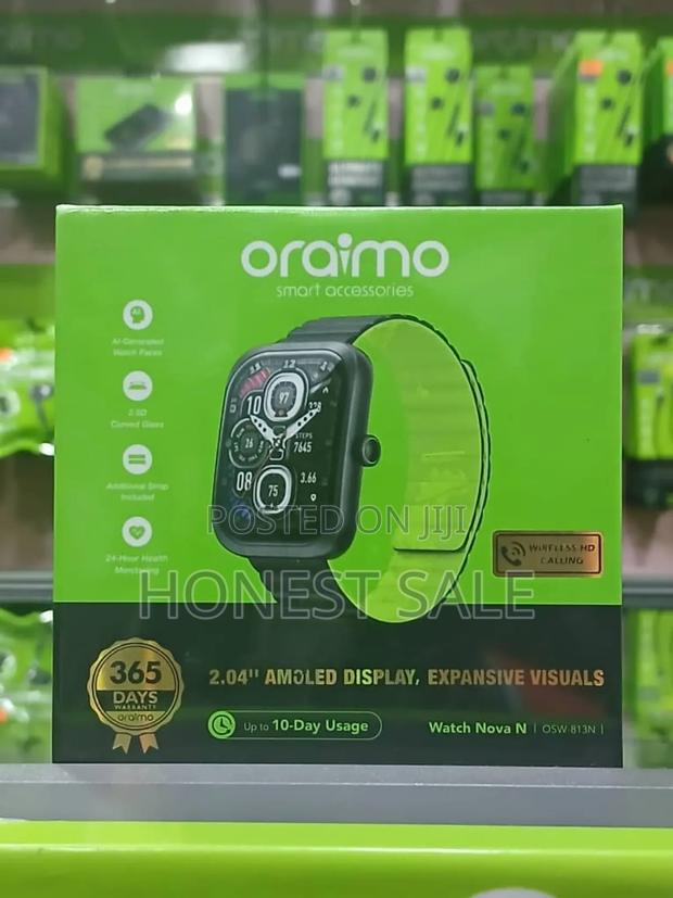 Oraimo Watch Nova N 2.5d Curved Glass Smart Watch · Photo 1