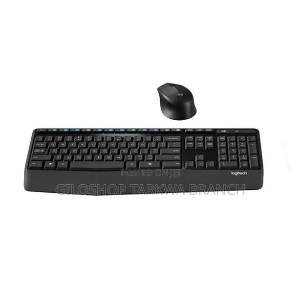Logitech MK345 Full Size Wireless Keyboard and Mouse Combo · Photo 1