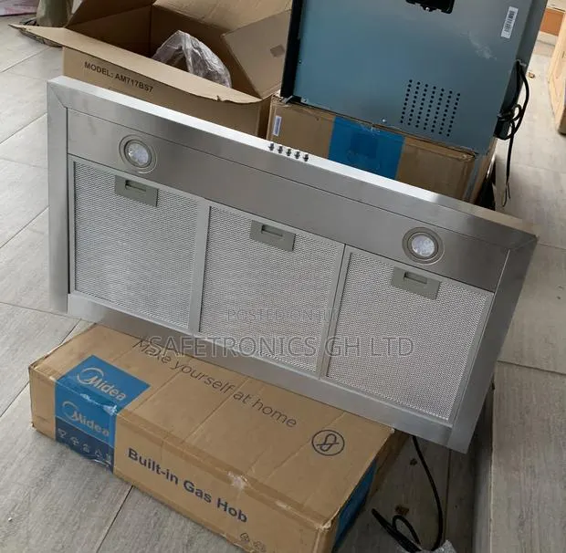 Super Best Midea 90cm T-Shape Chimney Cooker Hood (90m21-S) · Photo 1